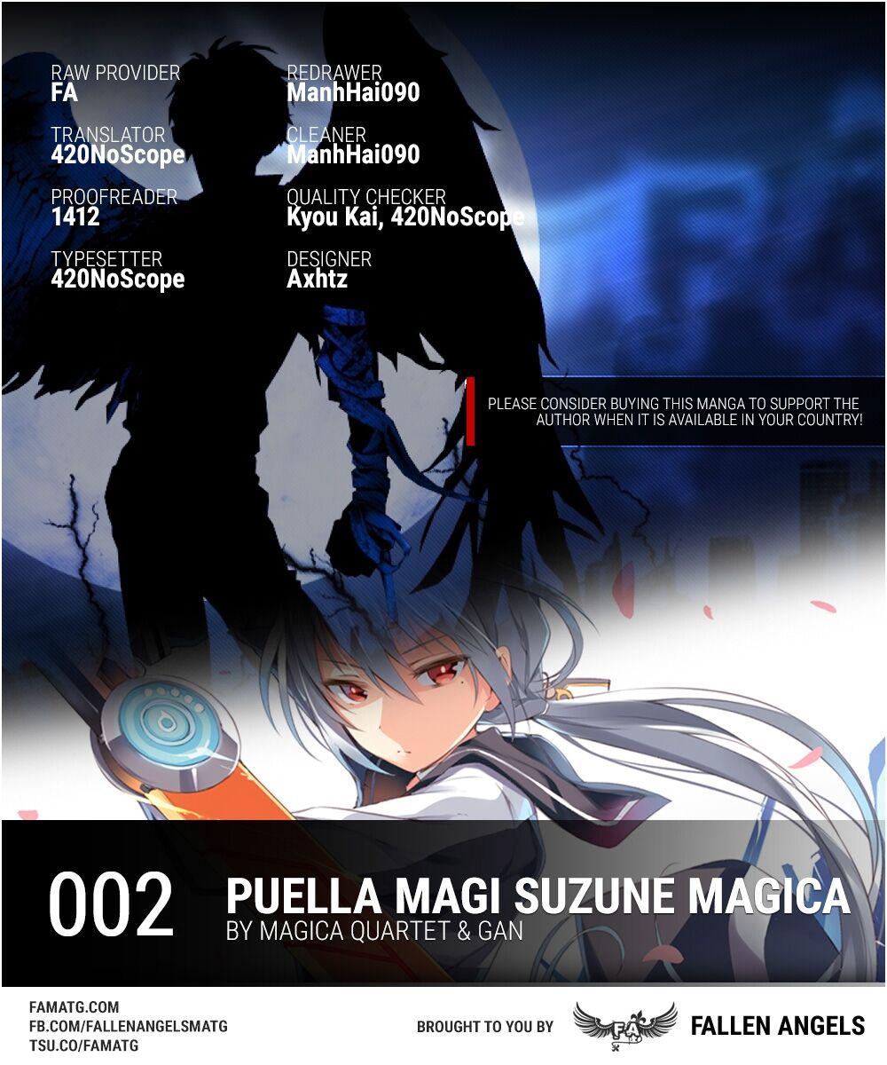 Puella Magi Suzune Magica Chapter 2 - 1