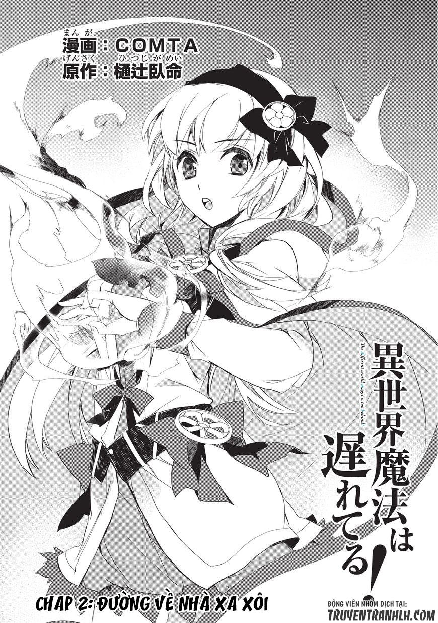 Isekai Mahou Wa Okureteru Chapter 2 - Trang 2