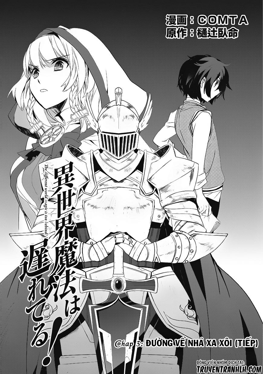 Isekai Mahou Wa Okureteru Chapter 3 - Trang 2