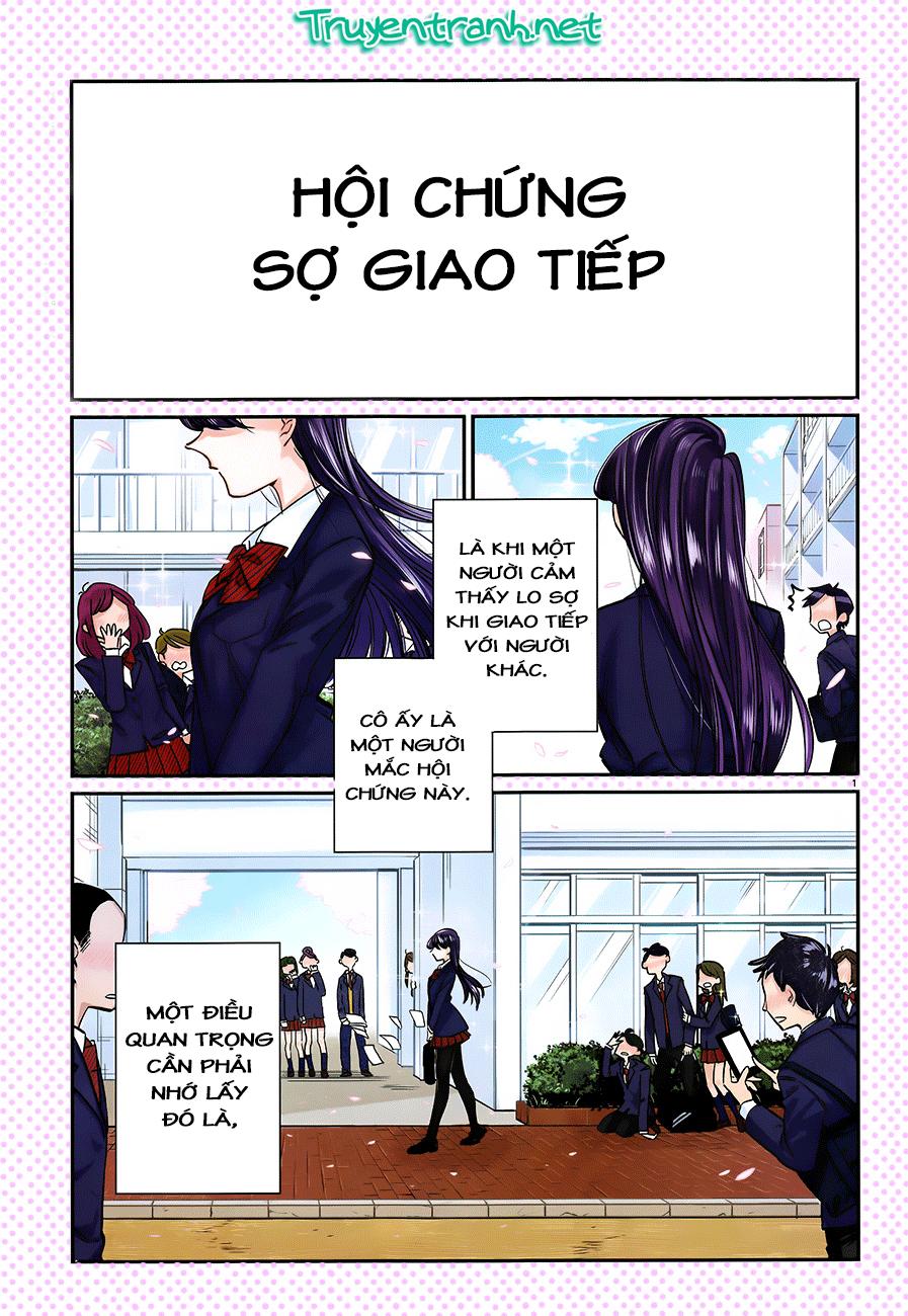 Komi Không Thể Giao Tiếp Chapter 1 - 1