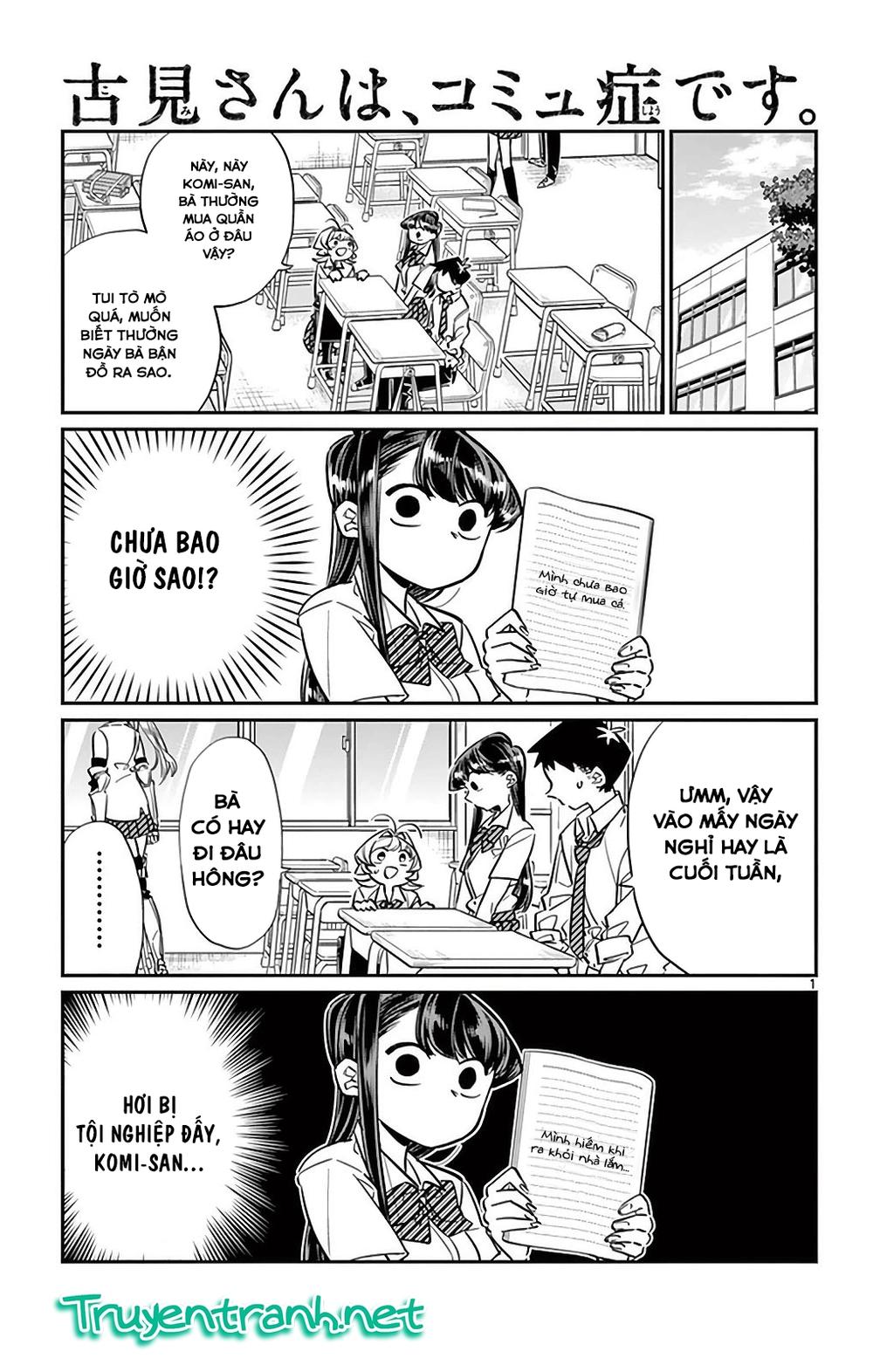 Komi Không Thể Giao Tiếp Chapter 33 - 2