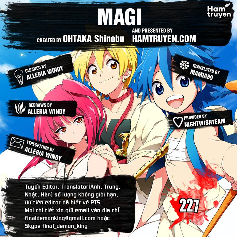 Magi: Bậc Thầy Pháp Thuật Chapter 227 - 2