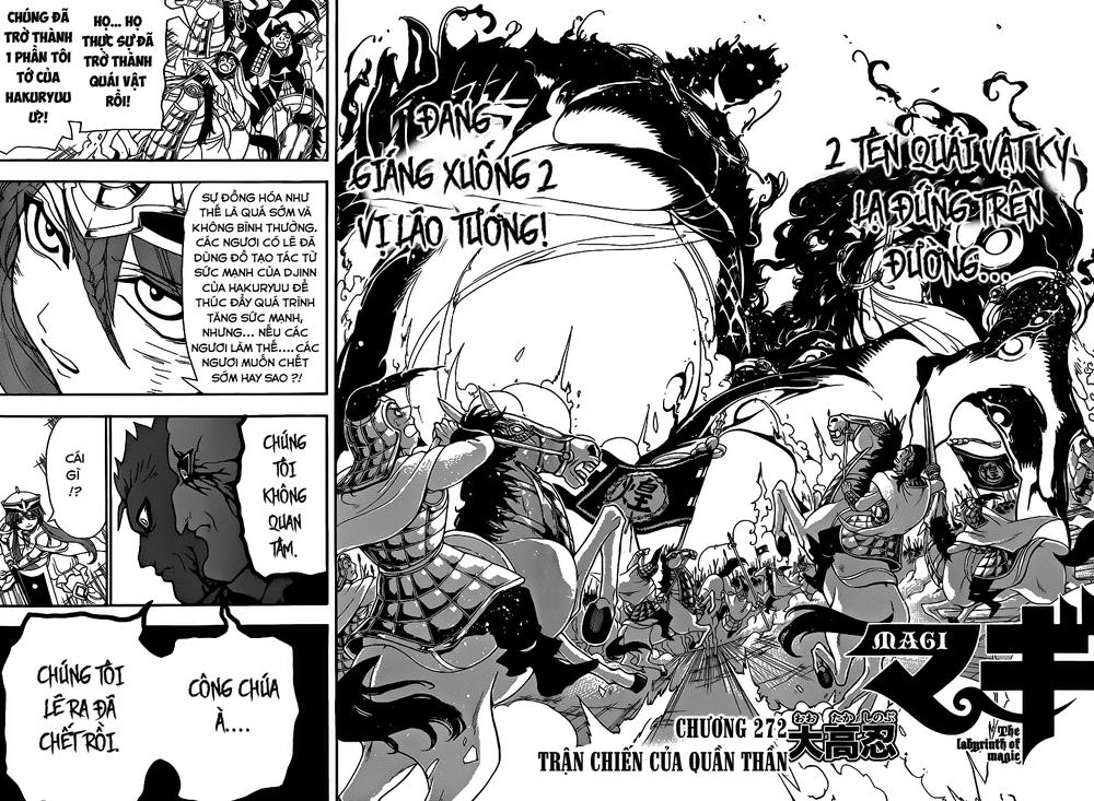 Magi: Bậc Thầy Pháp Thuật Chapter 272 - Trang 2