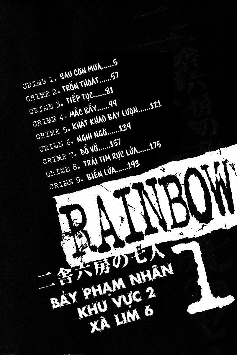 Rainbow Chapter 1 - 5