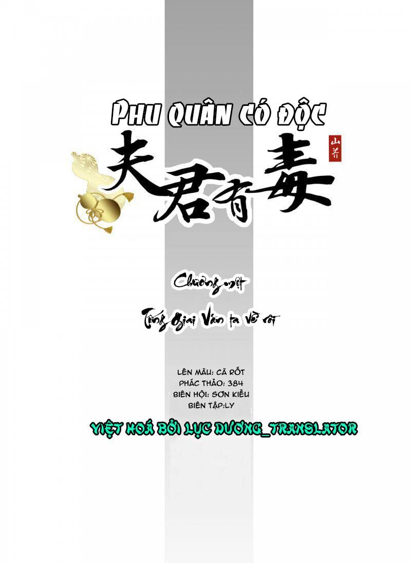 Phu Quân Có Độc Chapter 1 - 1