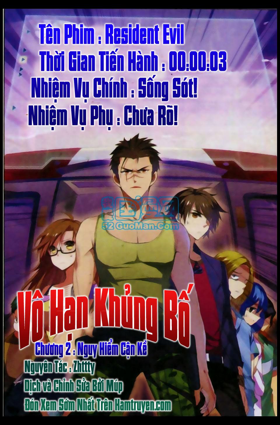 Vô Hạn Khủng Bố Chapter 2 - 1