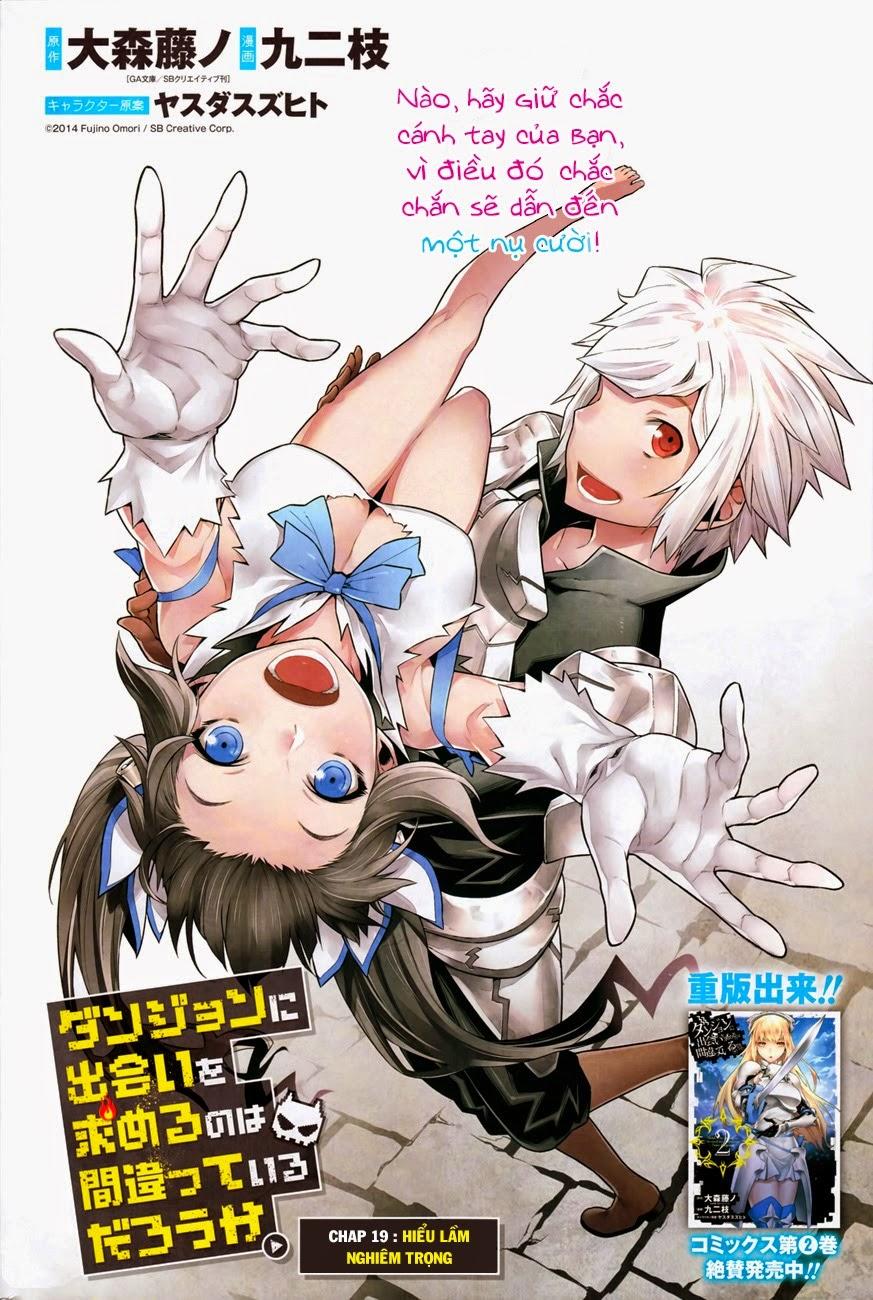 Dungeon Ni Deai O Motomeru No Wa Machigatte Iru Darou Ka Chapter 19 - 3