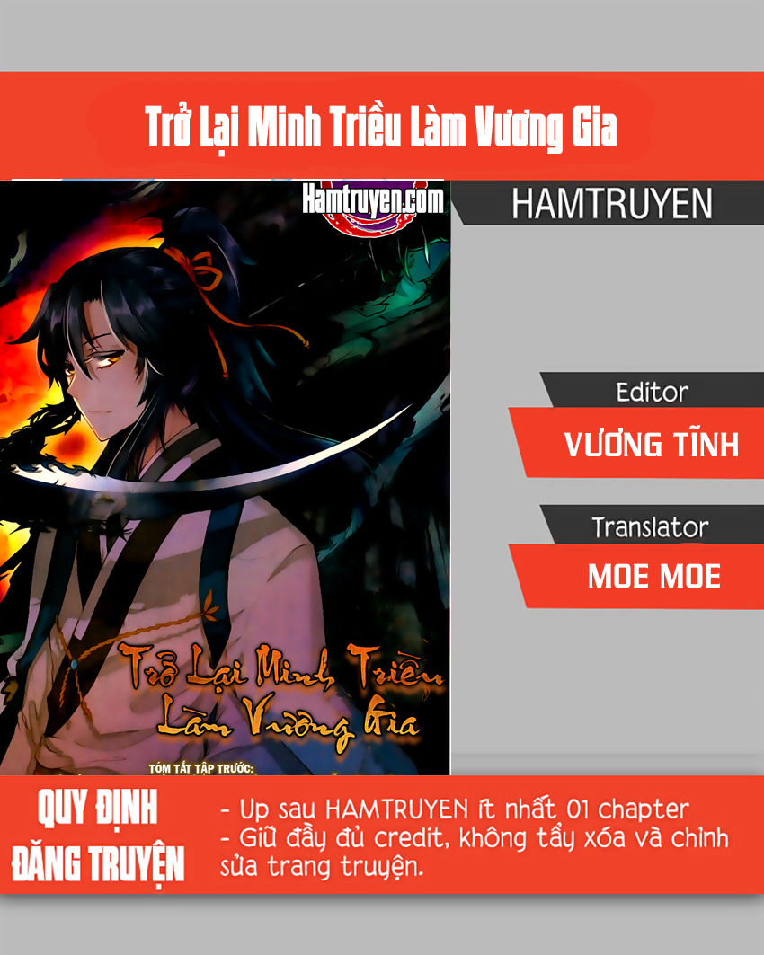 Trở Lại Minh Triều Làm Vương Gia Chapter 10 - 1