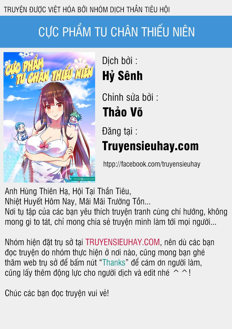 Cực Phẩm Tu Chân Thiếu Niên Chapter 108 - 1