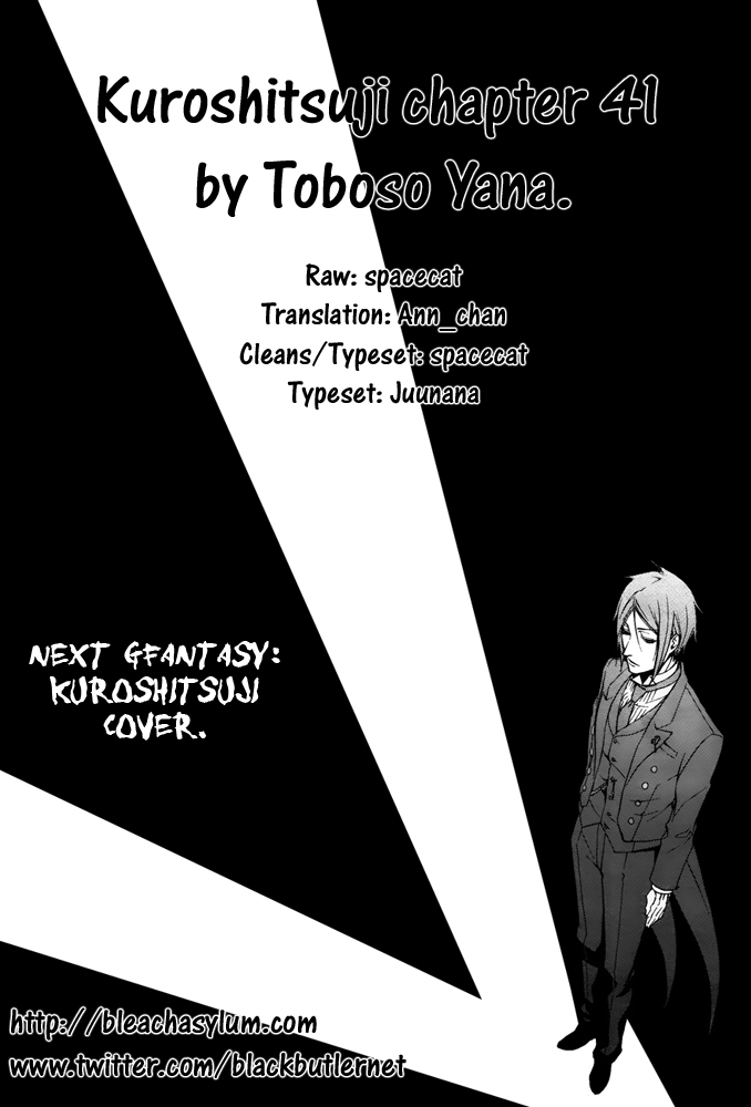 Kuroshitsuji Chapter 41 - 39