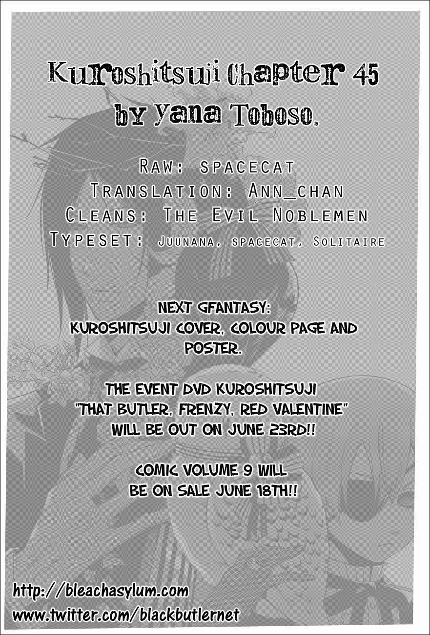 Kuroshitsuji Chapter 45 - 21