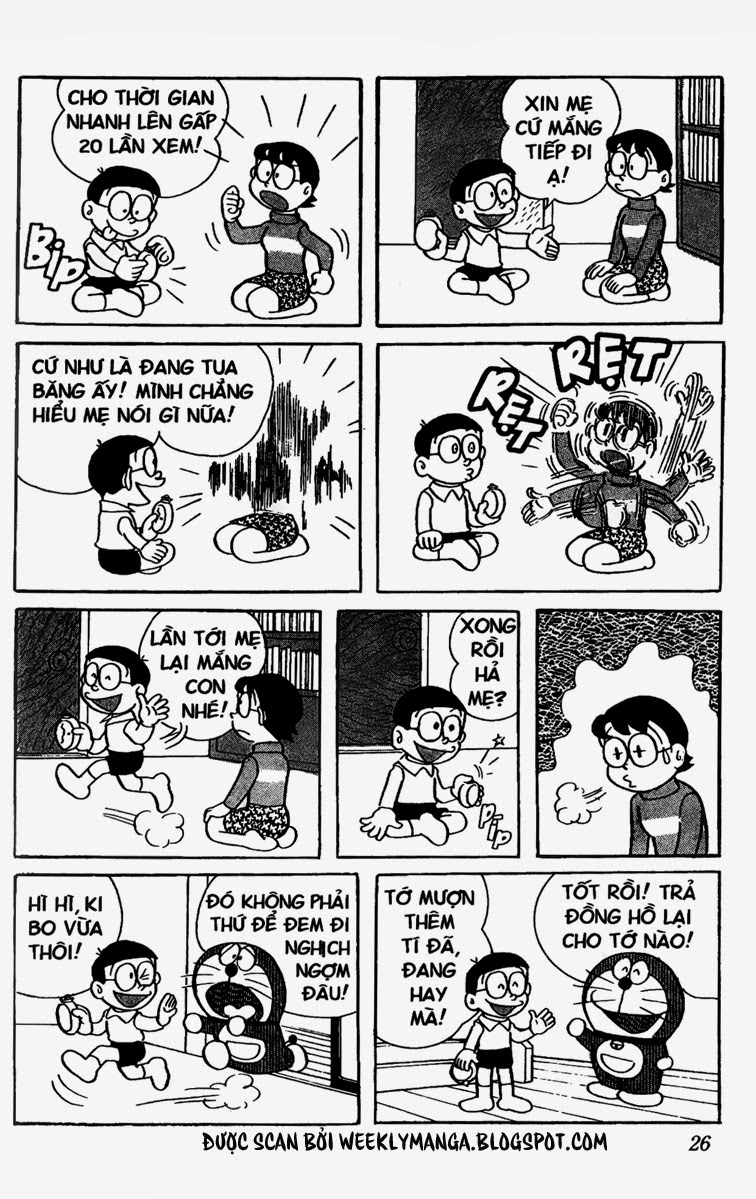 Truyện Ngắn Doraemon Mới Nhất Chapter 128 - 5