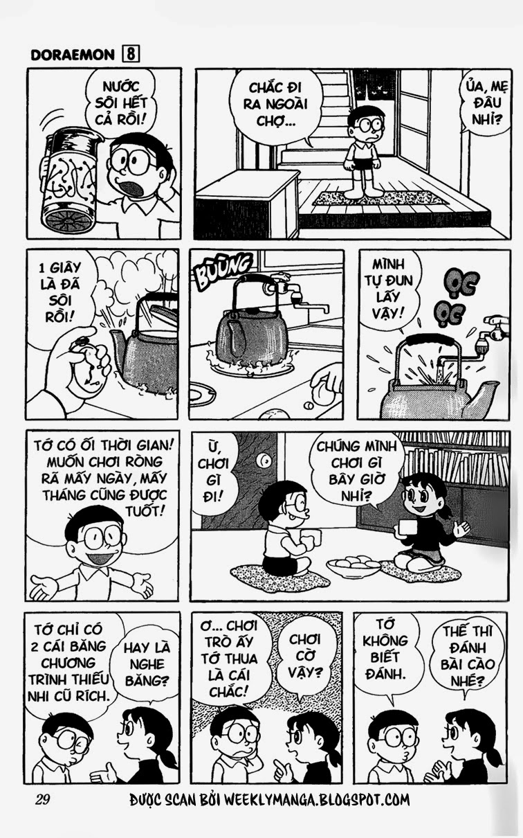 Truyện Ngắn Doraemon Mới Nhất Chapter 128 - 8