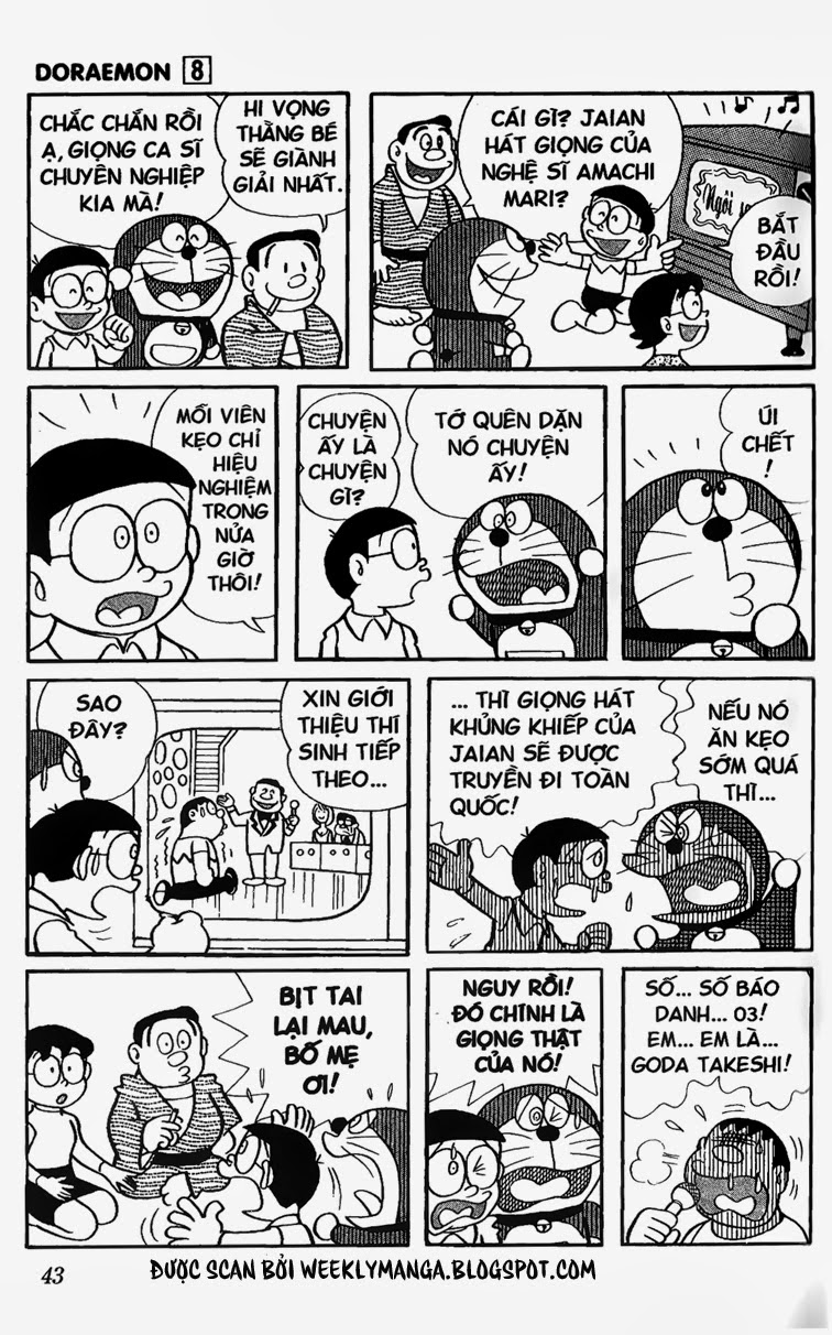 Truyện Ngắn Doraemon Mới Nhất Chapter 130 - 8