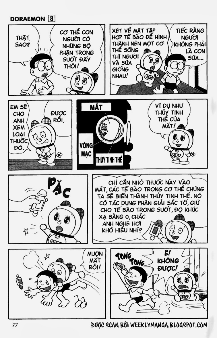 Truyện Ngắn Doraemon Mới Nhất Chapter 134 - 8