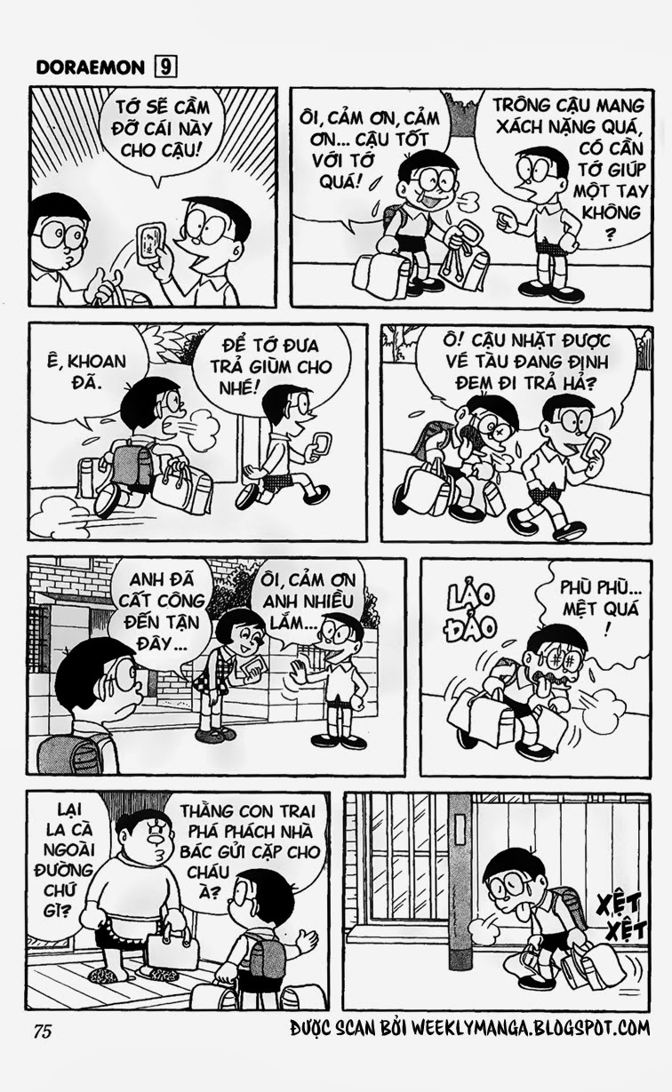 Truyện Ngắn Doraemon Mới Nhất Chapter 156 - 5