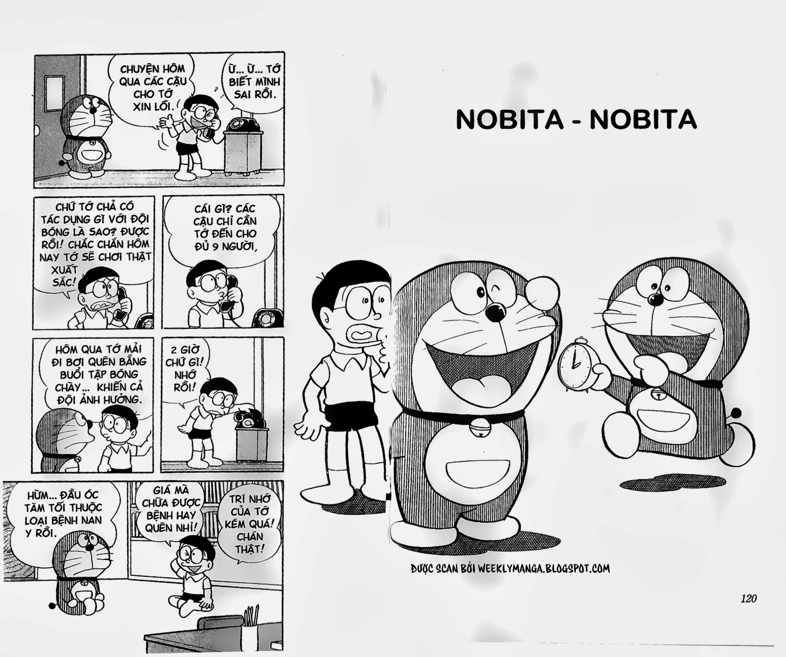 Truyện Ngắn Doraemon Mới Nhất Chapter 161 - 2