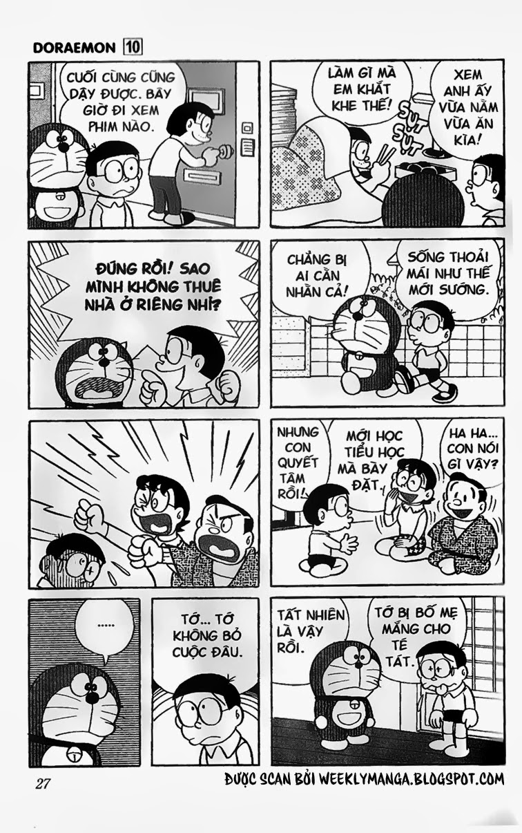 Truyện Ngắn Doraemon Mới Nhất Chapter 168 - 5