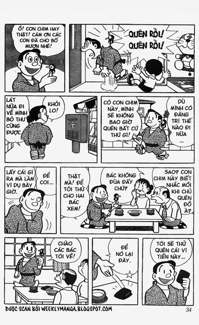 Truyện Ngắn Doraemon Mới Nhất Chapter 208 - 4