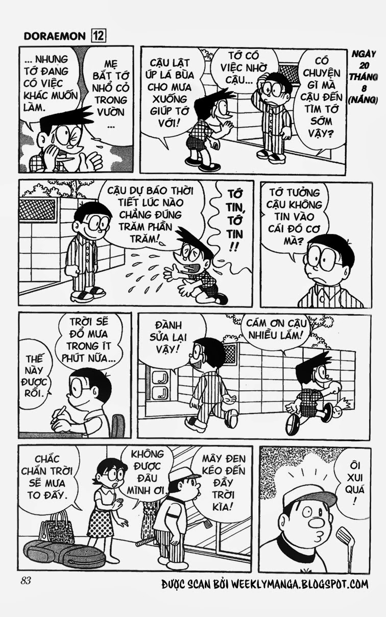 Truyện Ngắn Doraemon Mới Nhất Chapter 214 - 8