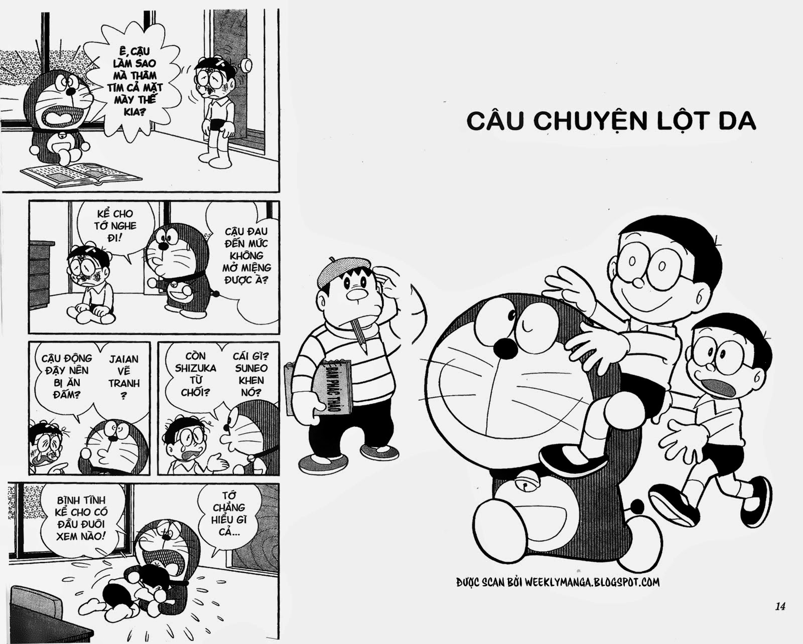 Truyện Ngắn Doraemon Mới Nhất Chapter 247 - 2