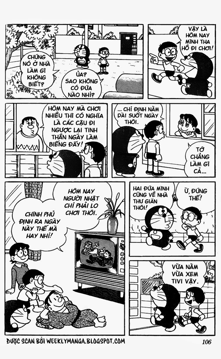 Truyện Ngắn Doraemon Mới Nhất Chapter 257 - 5