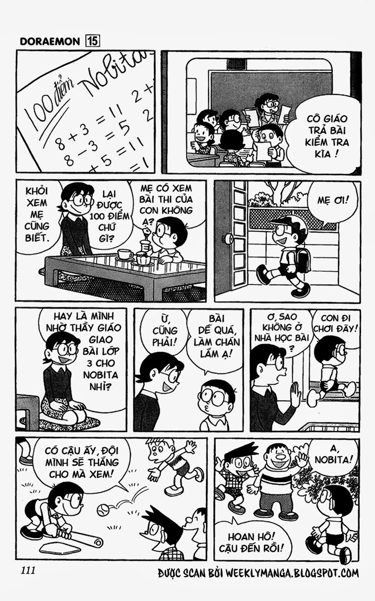 Truyện Ngắn Doraemon Mới Nhất Chapter 276 - 15