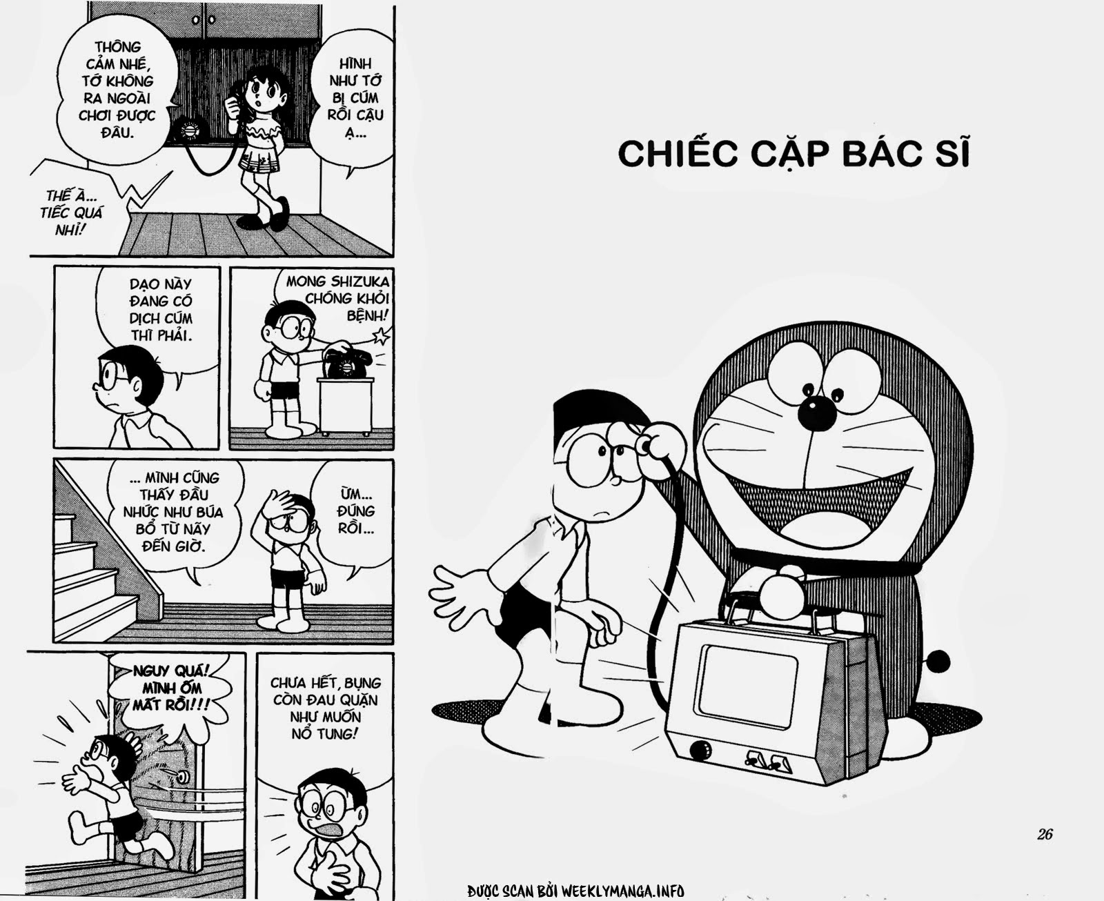 Truyện Ngắn Doraemon Mới Nhất Chapter 362 - 2