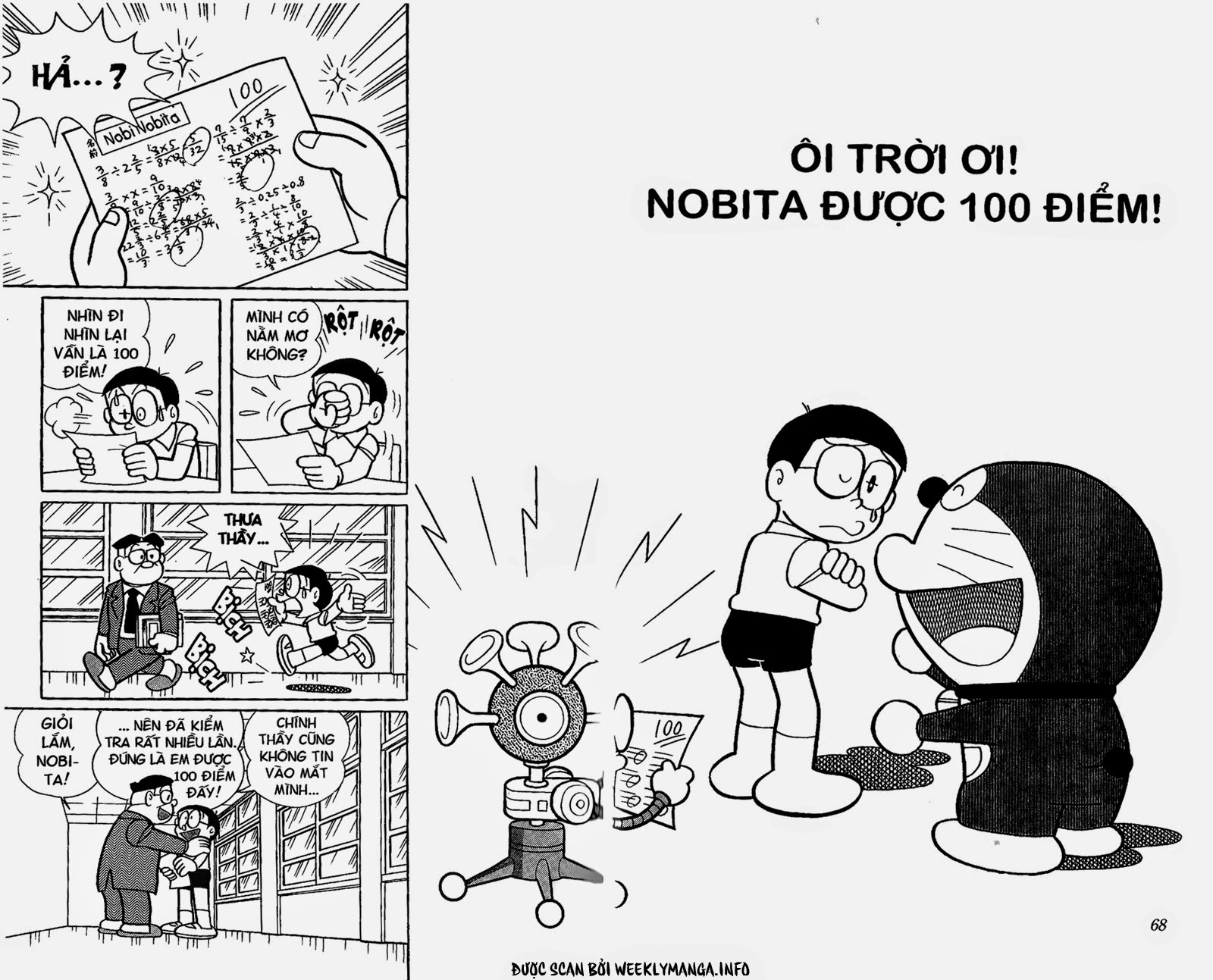 Truyện Ngắn Doraemon Mới Nhất Chapter 449 - 2