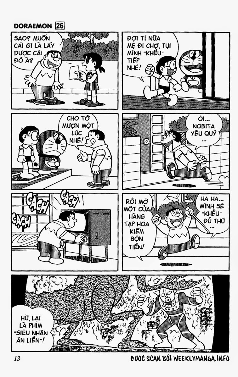 Truyện Ngắn Doraemon Mới Nhất Chapter 459 - 11