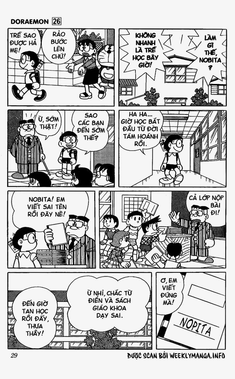 Truyện Ngắn Doraemon Mới Nhất Chapter 461 - 6