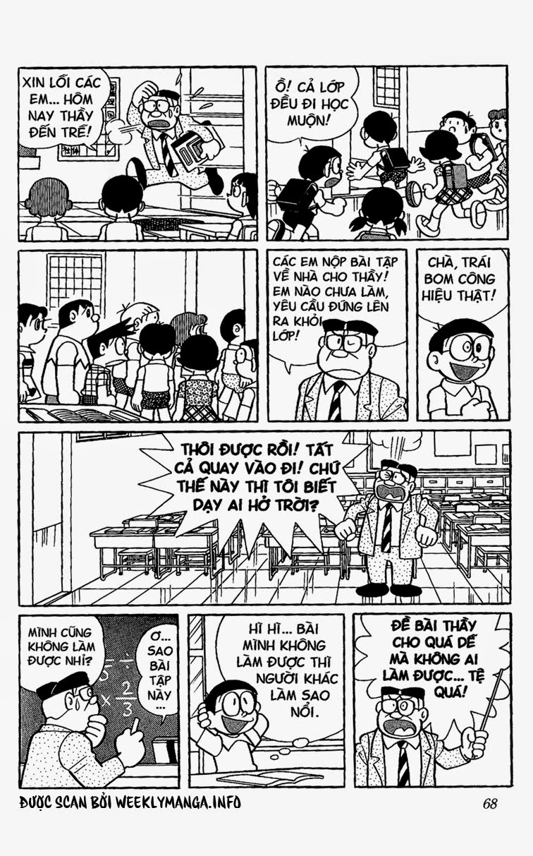 Truyện Ngắn Doraemon Mới Nhất Chapter 465 - 5