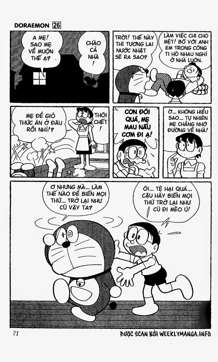 Truyện Ngắn Doraemon Mới Nhất Chapter 465 - 8