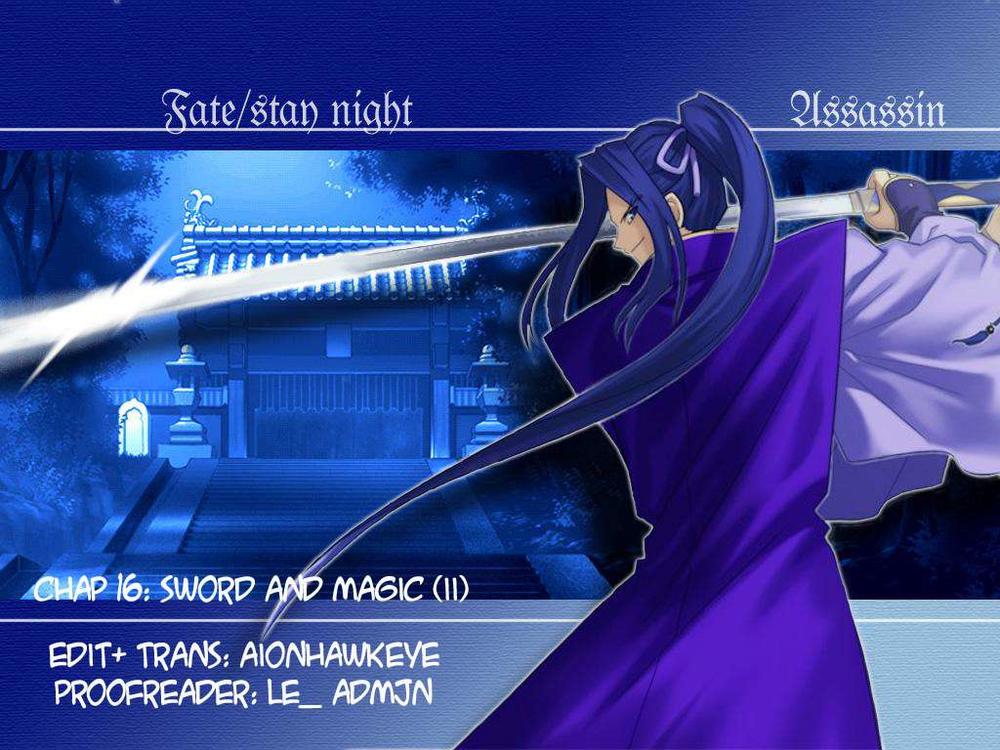 Fate Stay Night Chapter 16 - 15