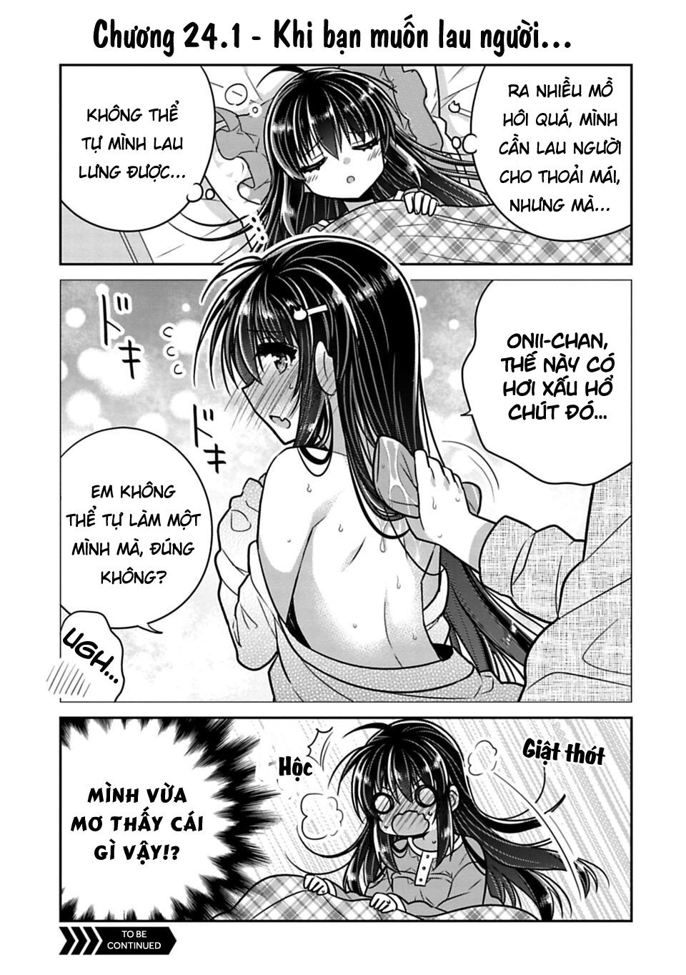 Siscon Ani To Brocon Imouto Ga Shoujiki Ni Nattara Chapter 24.1 - 1