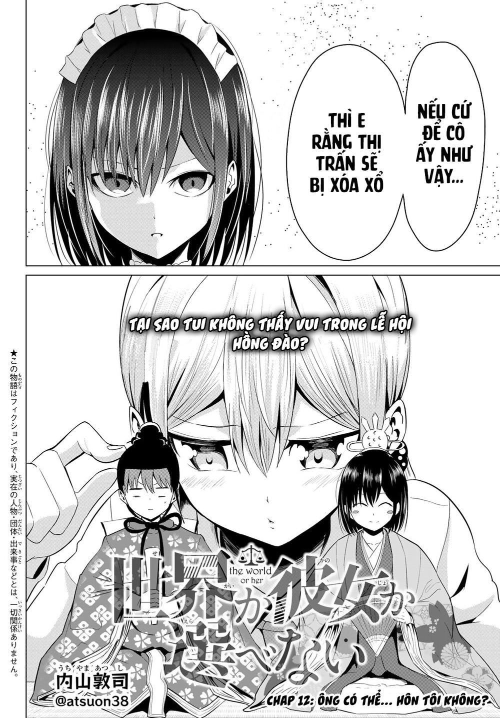 Sekai Ka Kanojo Ka Erabenai Chapter 12 - 5