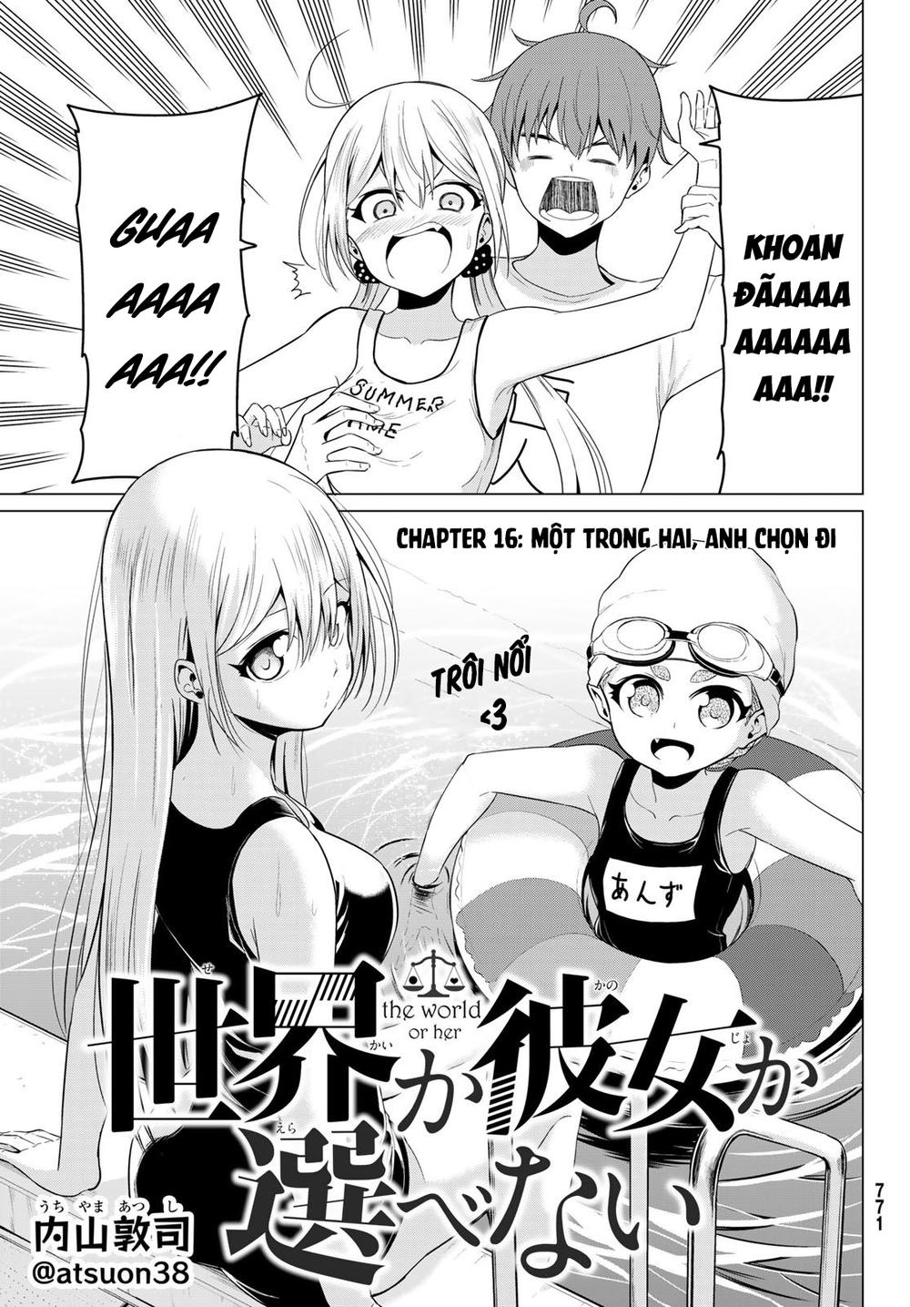 Sekai Ka Kanojo Ka Erabenai Chapter 16 - 7