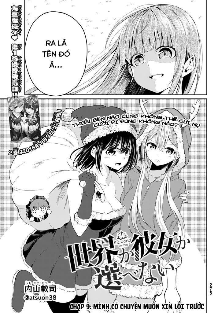 Sekai Ka Kanojo Ka Erabenai Chapter 9 - 6