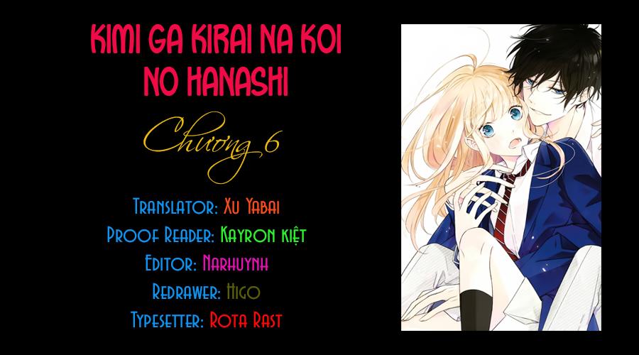 Kimi Ga Kirai Na Koi No Hanashi Chapter 6 - 3