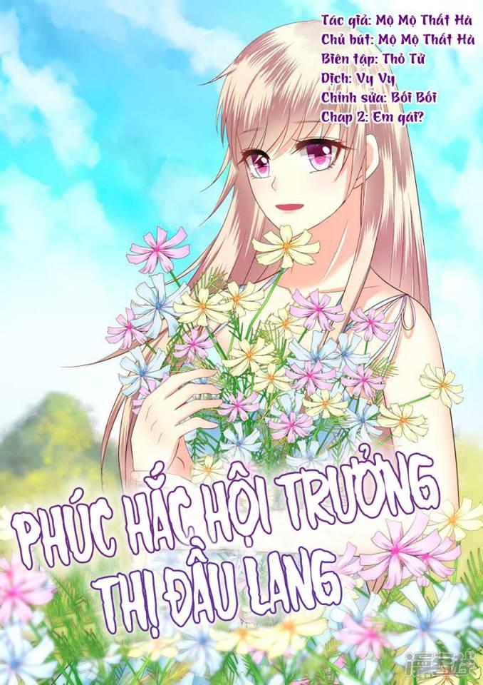 Phúc Hắc Hội Trưởng Thị Đầu Lang Chapter 2 - 1