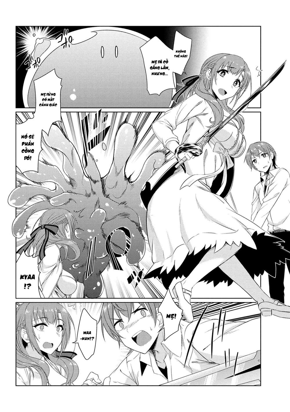 Tsuujou Kougeki Ga Zentai Kougeki De Ni-Kai Kougeki No Okaasan Wa Sukidesu Ka? Chapter 14 - 9