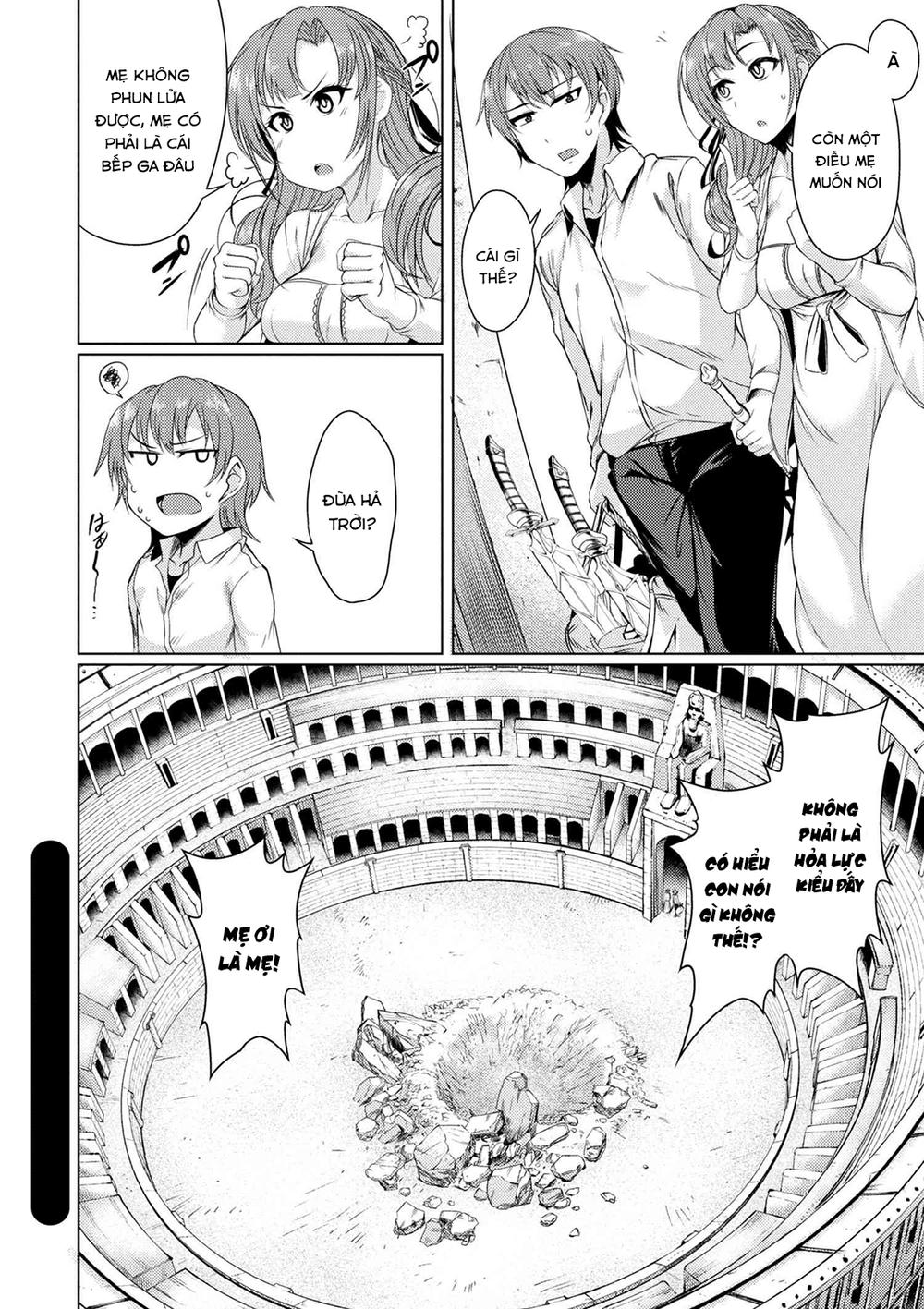 Tsuujou Kougeki Ga Zentai Kougeki De Ni-Kai Kougeki No Okaasan Wa Sukidesu Ka? Chapter 4 - 16