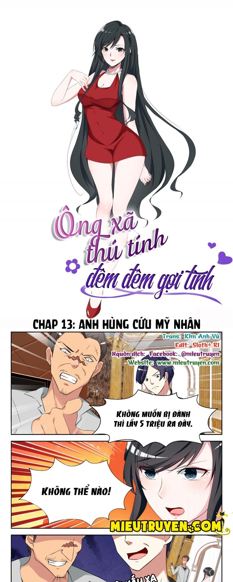 Ông Xã Thú Tính Đêm Đêm Gợi Tình Chapter 13 - 1