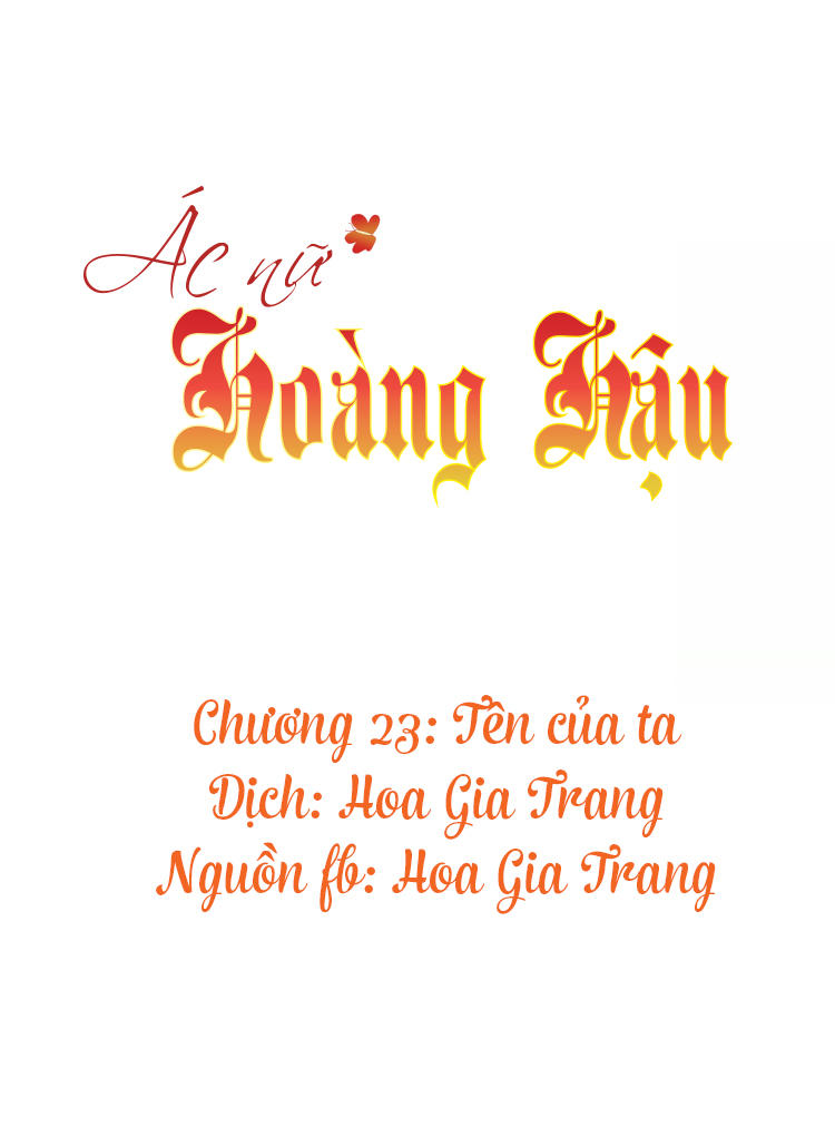 Ác Nữ Hoàng Hậu Chapter 23 - 1