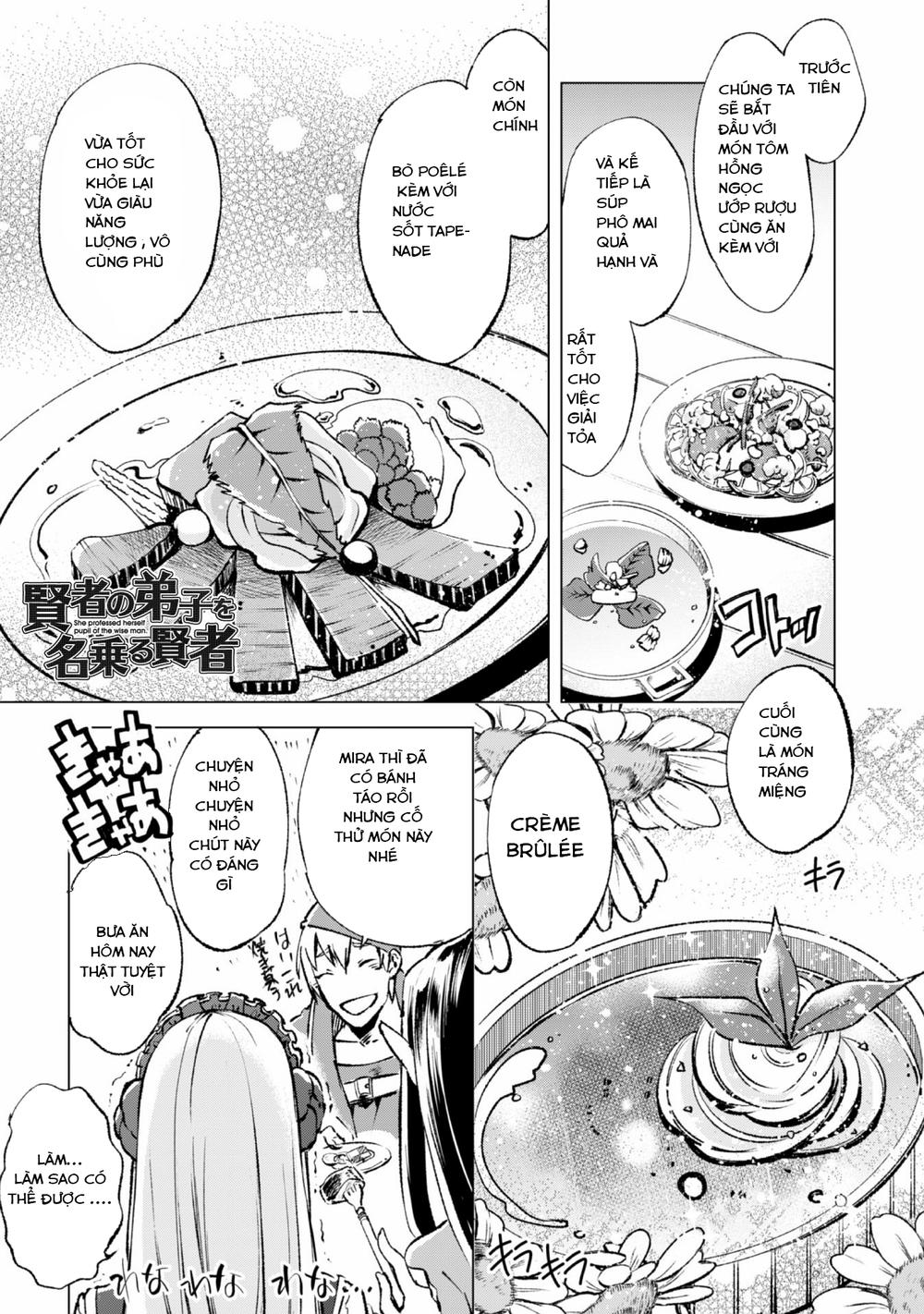 Kenja No Deshi Wo Nanoru Kenja Isekai! Chapter 14 - 1