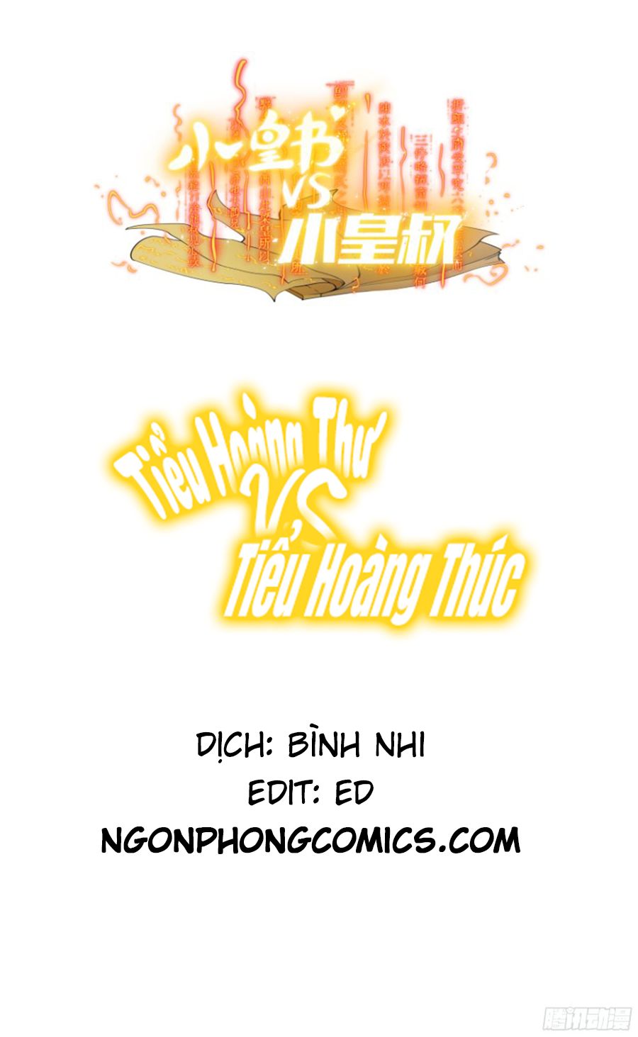 Tiểu Hoàng Thư Và Tiểu Hoàng Thúc Chapter 9 - 1