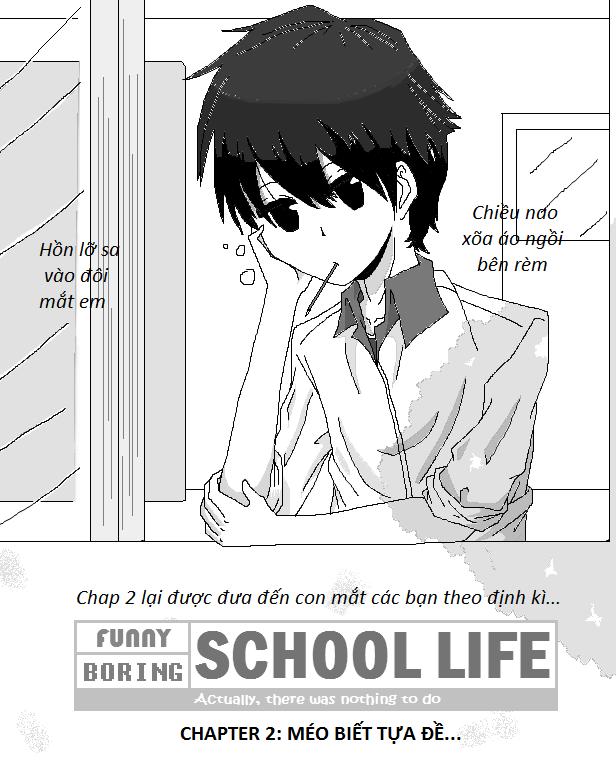 Funny Or Boring School Life? Chapter 2 - 3