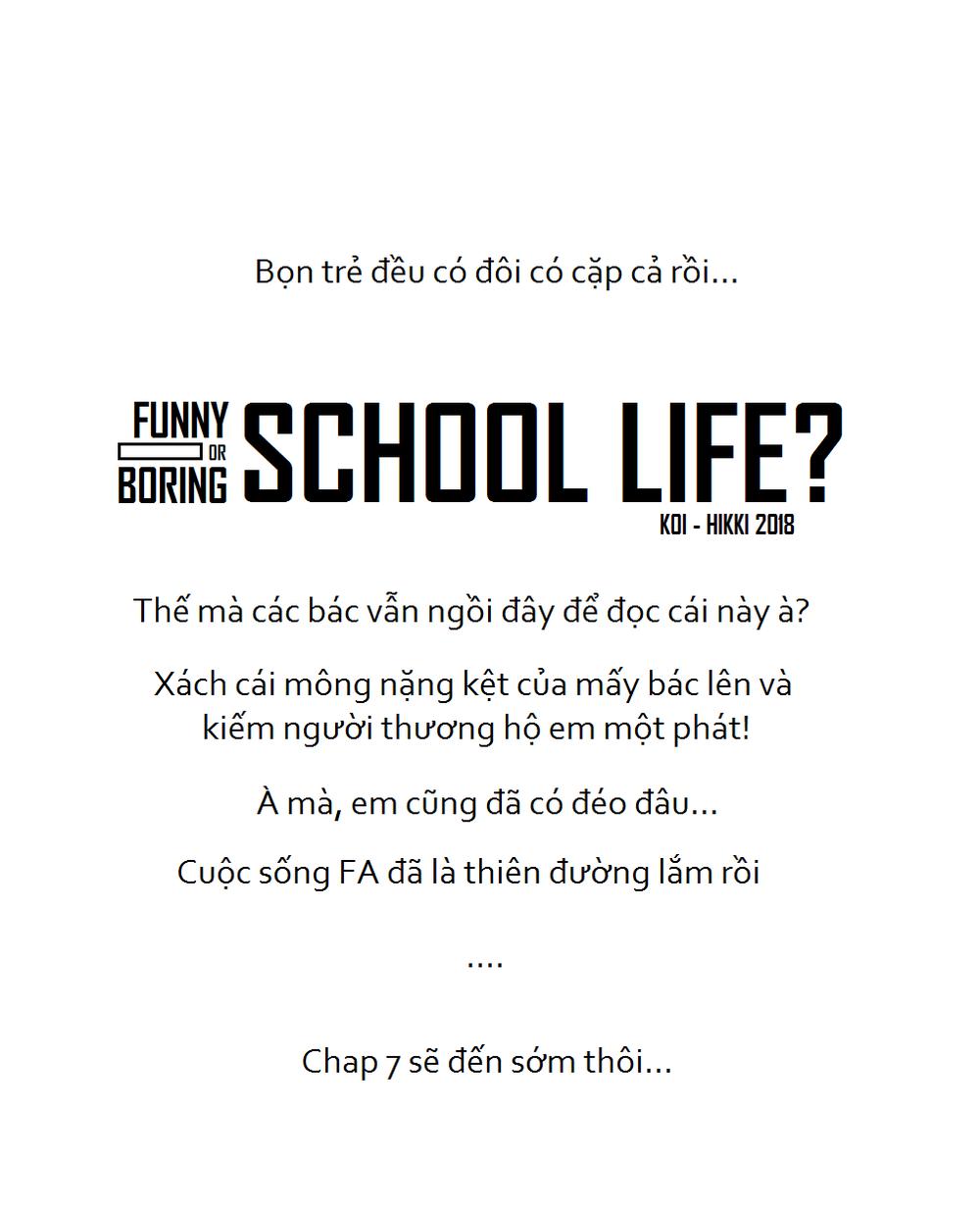 Funny Or Boring School Life? Chapter 6 - 15