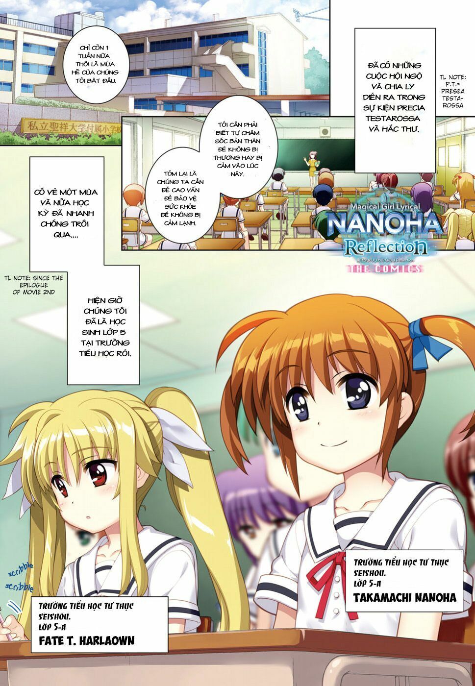 Mahou Shoujo Lyrical Nanoha Reflection Chapter 1 - 3