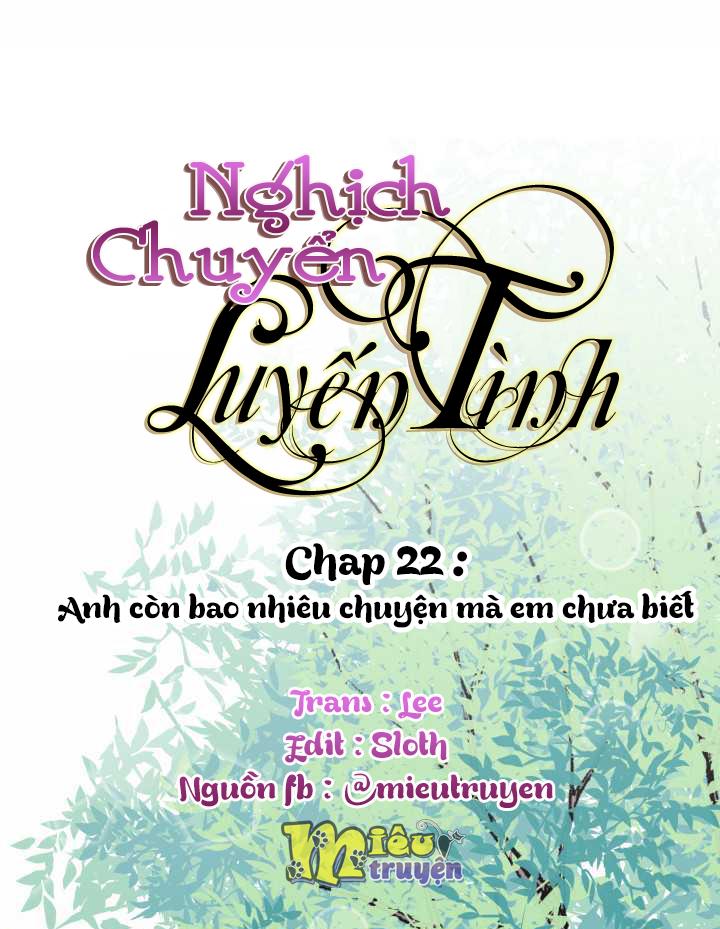 Nghịch Chuyển Luyến Tình Chapter 22 - 1